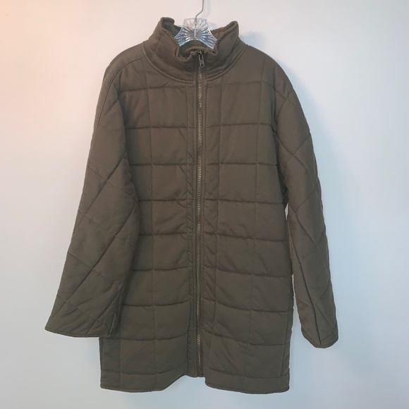 Jackson Rowe By The Way Quilted Jacket Olive Green L - Picture 7 of 13